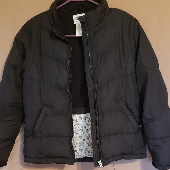Athletic Works, Black Winter Coat, Size Large (10-12) - Picture 4 of 14